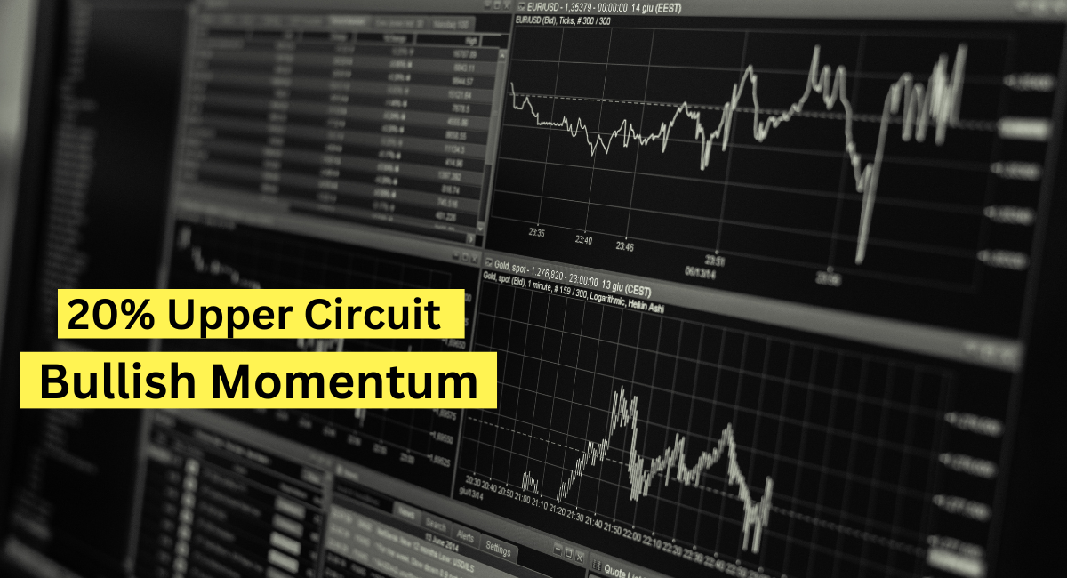 Bullish Momentum: Textile Stock Sets New 1-Year High with 20% Upper Circuit Amidst Jan 8th Session Activity